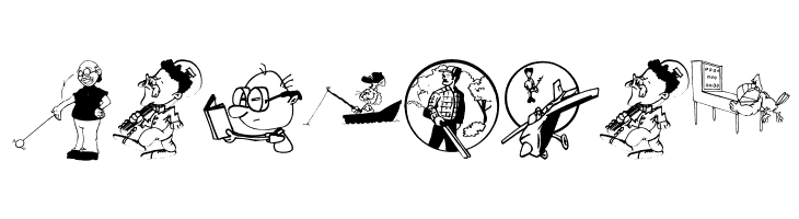 Hobbies  Free Fonts Download