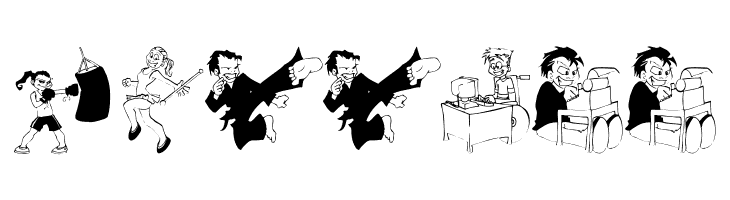 Hobbies  Free Fonts Download