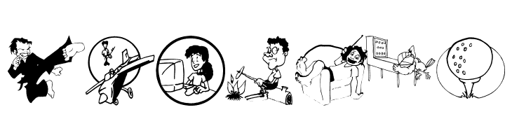 Hobbies  Free Fonts Download