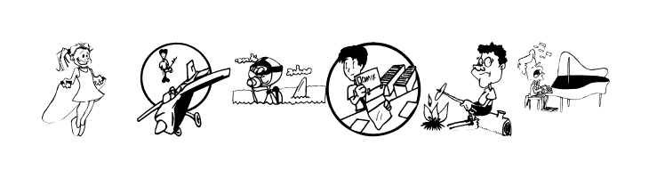 Hobbies  Free Fonts Download