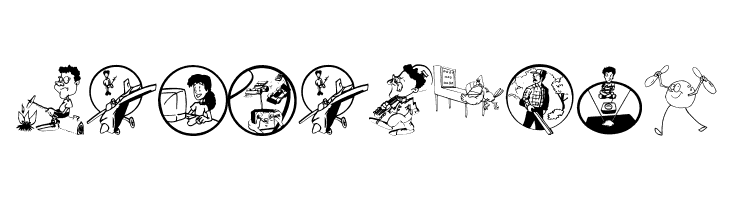 Hobbies  Free Fonts Download