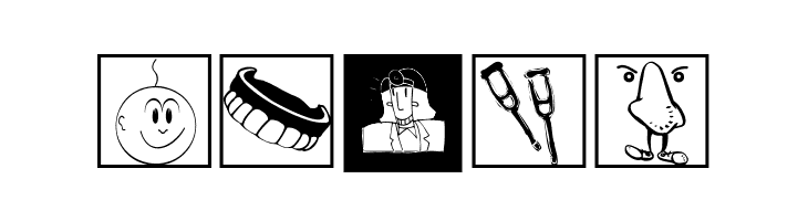 MediCartoons  Free Fonts Download