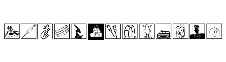 MediCartoons  Free Fonts Download