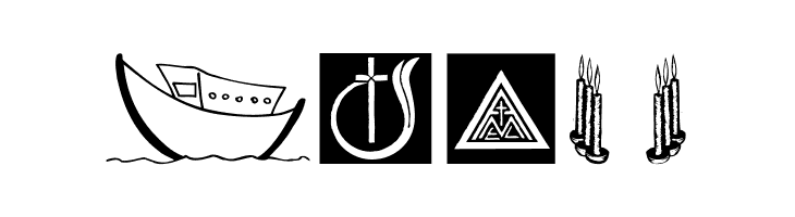 ReligSymbols  Free Fonts Download
