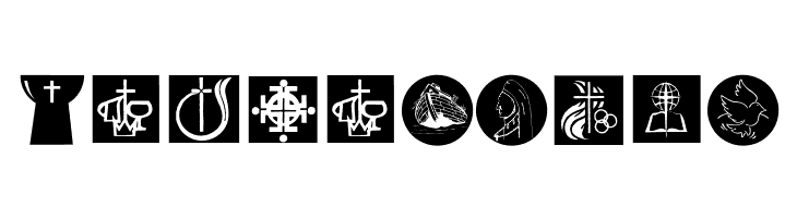 ReligSymbols  Free Fonts Download