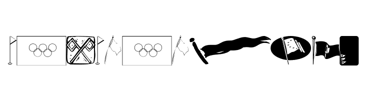 FlagsToolbox  Free Fonts Download