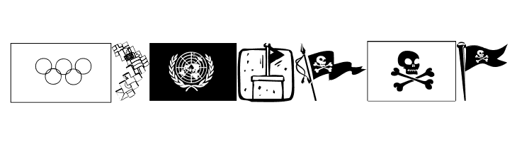 FlagsToolbox  Free Fonts Download