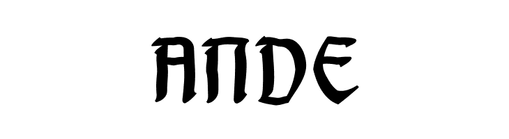 ArtNoveauDecadente  Free Fonts Download