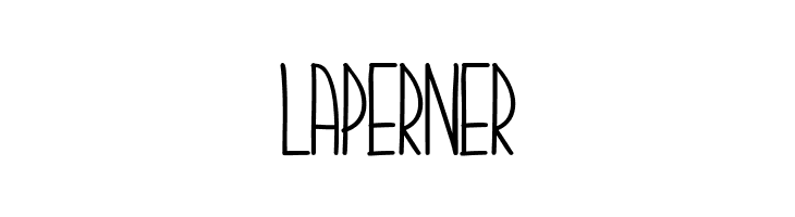 LAPERNER Stigmata Font
