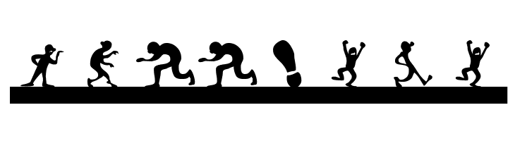 SilhouettesSocledTwo  Free Fonts Download