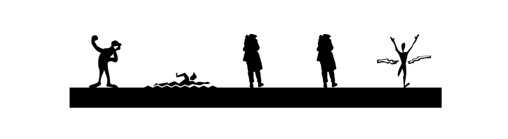 SilhouettesSocledTwo  Free Fonts Download