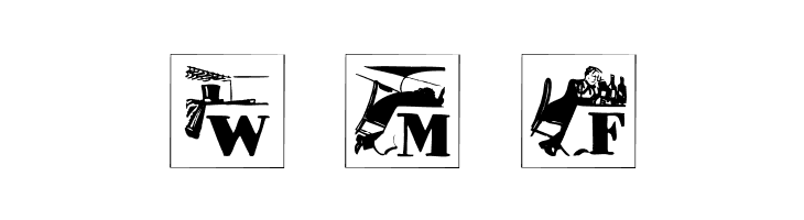 AlkoInitialsFramed  Free Fonts Download