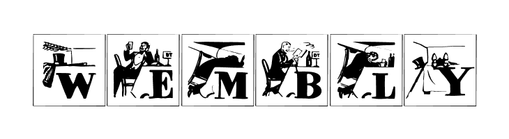 AlkoInitialsFramed  Free Fonts Download