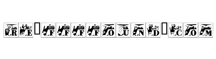 AlkoInitialsFramed  Free Fonts Download