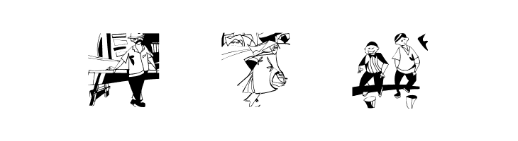 PiCaSolitaires  Free Fonts Download