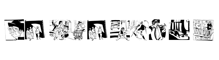 PiCaSolitaires  Free Fonts Download