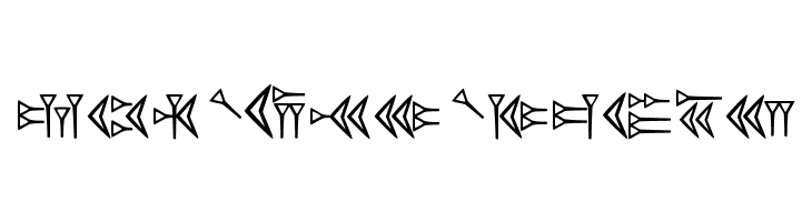 persische Keilschrift  Free Fonts Download