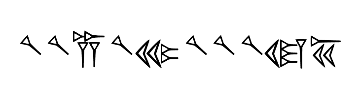 persische Keilschrift  Free Fonts Download