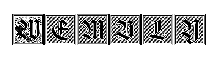 Holzschnitt-Initialen  Free Fonts Download