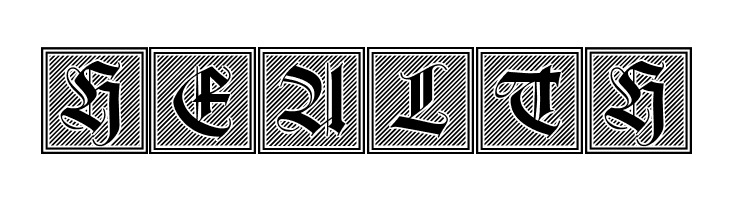 Holzschnitt-Initialen  Free Fonts Download