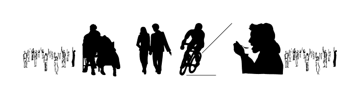 Silhouettes03  Free Fonts Download