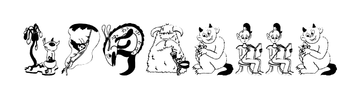 SpaceBeingsTwo  Free Fonts Download