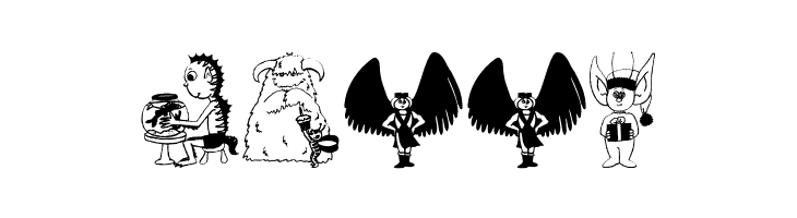 SpaceBeingsTwo  Free Fonts Download