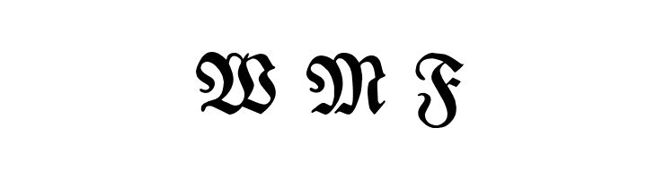 Breitkopf Fraktur  Free Fonts Download