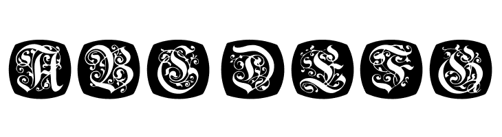 FrakturNitials  Free Fonts Download