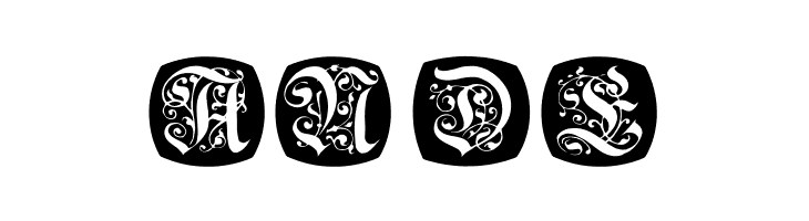 FrakturNitials  Free Fonts Download