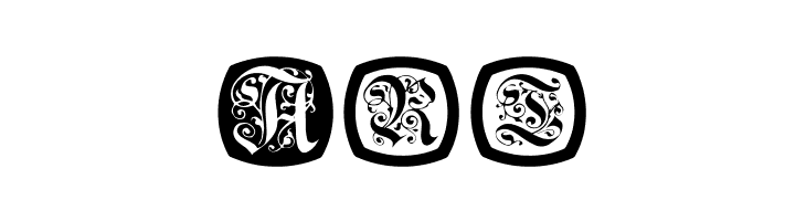 FrakturNitials  Free Fonts Download