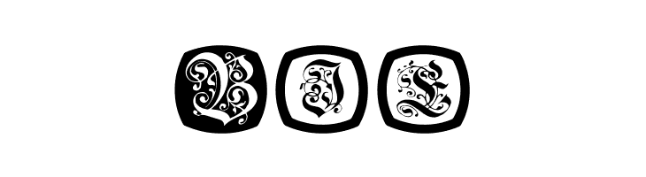 FrakturNitials  Free Fonts Download