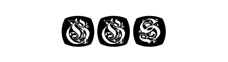 FrakturNitials  Free Fonts Download