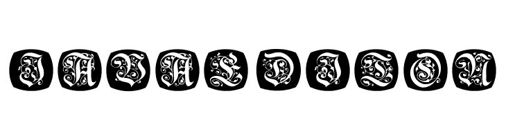 FrakturNitials  Free Fonts Download