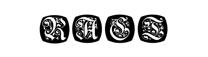 FrakturNitials  Free Fonts Download