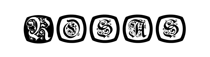 FrakturNitials  Free Fonts Download