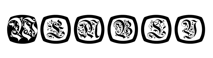 FrakturNitials  Free Fonts Download