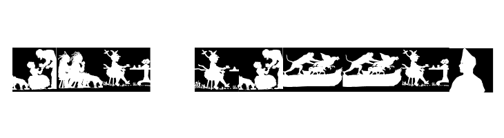 SilhouetteSquaresInvers  Free Fonts Download