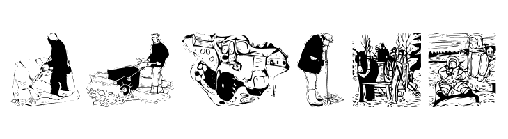 WintersAbstract  Free Fonts Download