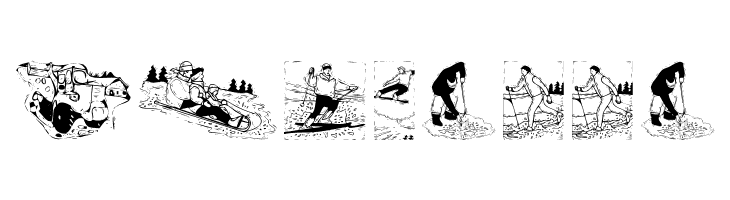 WintersAbstract  Free Fonts Download