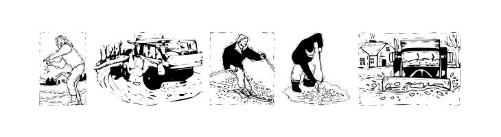 WintersAbstract  Free Fonts Download