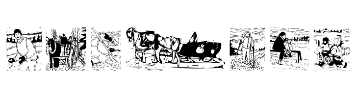 WintersAbstract  Free Fonts Download