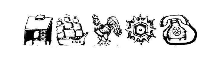 WoodcutsOne  Free Fonts Download