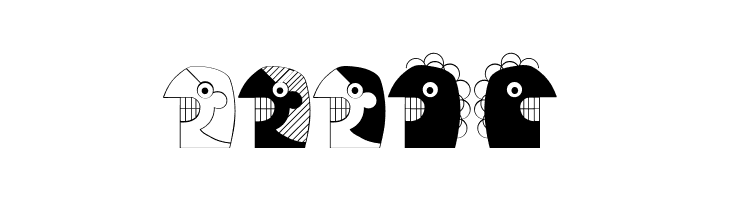 MKartoonKoepfe  Free Fonts Download