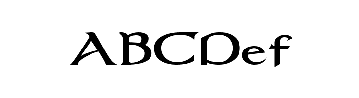 Dumbledor 1 Wide  Free Fonts Download