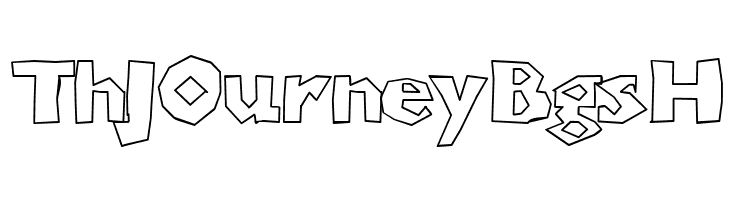 ChunkoBlockoOutlineHeavy  Free Fonts Download