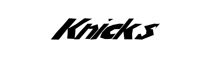 ChunkoBlockoSlantedWild  Free Fonts Download