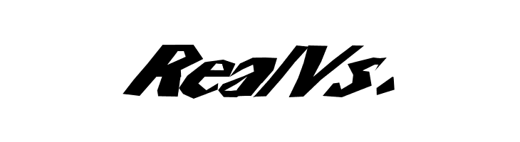 ChunkoBlockoSlantedWild  Free Fonts Download