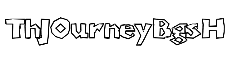 ChunkoBlockoOutlineXtraHeavy  Free Fonts Download