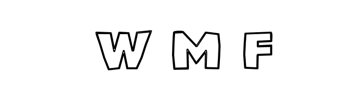 ChunkoBlockoOutlineXtraHeavy  Free Fonts Download